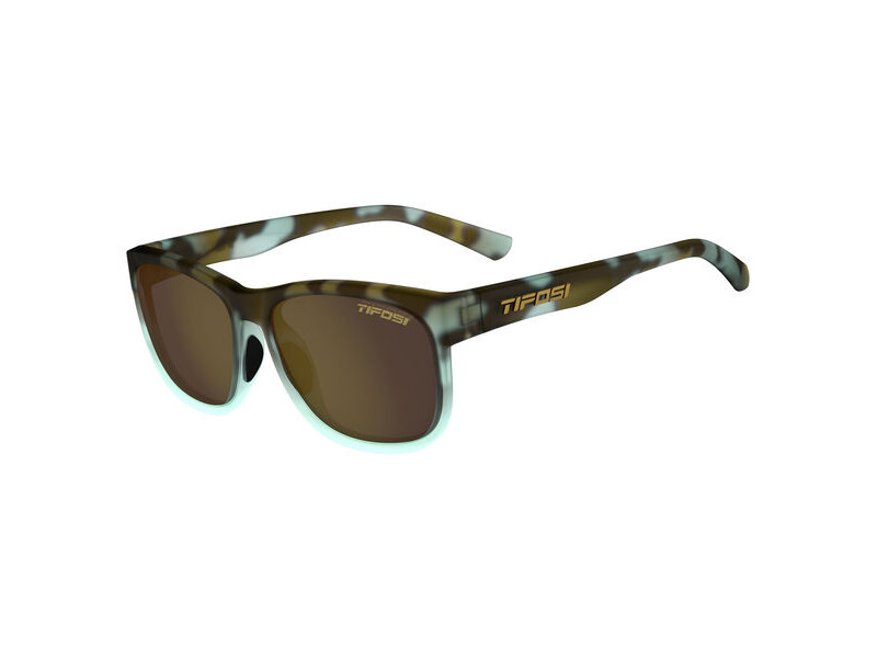 Tifosi Optics Swank Xl Single Lens Sunglasses Blue Tortoise click to zoom image