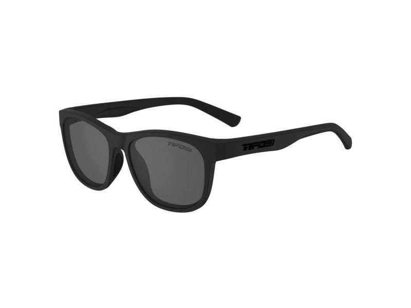 Tifosi Optics Swank Single Lens Sunglasses: Blackout click to zoom image