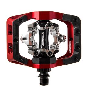 DMR Bikes V-Twin Pedal V-Twin - 97 x 81 x 23mm Red  click to zoom image