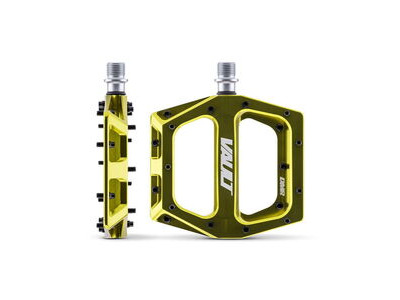 DMR Bikes Pedal - Vault 105mm x 105mm Lem Lime  click to zoom image