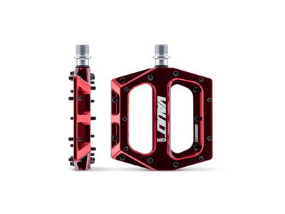 DMR Bikes Pedal - Vault Midi 95x104mm Red  click to zoom image