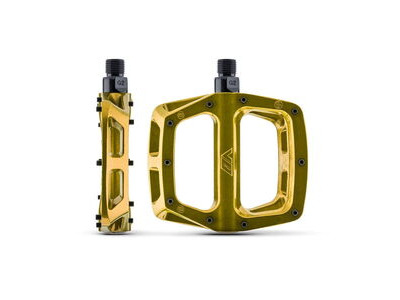 DMR Bikes V8 Pedal 95mm x 100mm Gold  click to zoom image