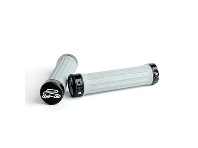 Renthal Traction Lock-On Grips 130mm 130MM LIGHT GREY  click to zoom image
