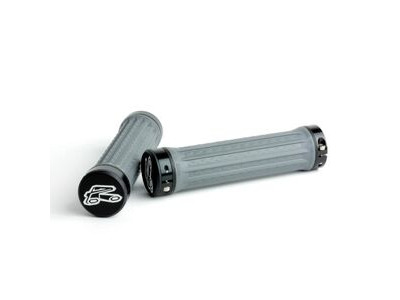 Renthal Traction Lock-On Grips 130mm 130MM MED GREY  click to zoom image
