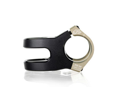 Renthal Apex v2 MTB Stem +/-6 Deg, 31.8mm 2pc Bar Clamp, CNC 2014 Alloy. 50mm Black/Gold  click to zoom image