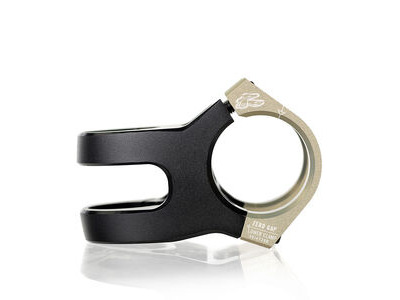 Renthal Apex v2 MTB Stem +/-6 Deg, 35mm 2pc Bar Clamp, CNC 2014 Alloy. 50mm Black/Gold  click to zoom image