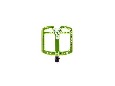 Deity Tmac Pedals 110x105mm  GREEN  click to zoom image