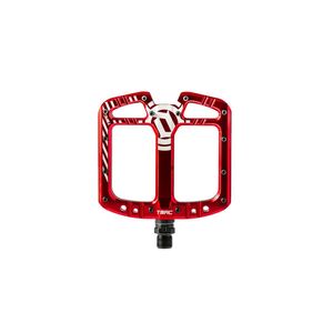 Deity Tmac Pedals 110x105mm  RED  click to zoom image