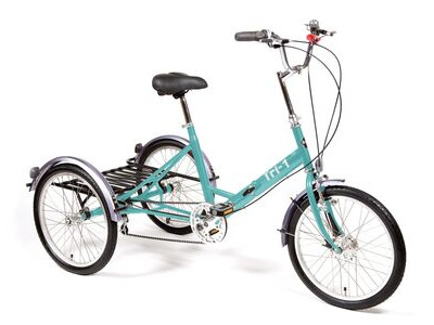 Pashley Tri-1 7 Speed 17" Turquoise  click to zoom image