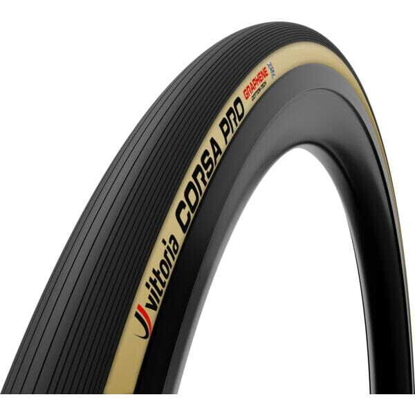 Vittoria Corsa Pro 700x30c Fold TLR Black Tan G2.0 Tyre click to zoom image