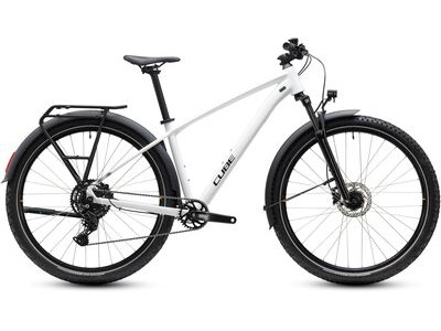 Cube Bikes AIM ONE Fe Metallicwhite/black
