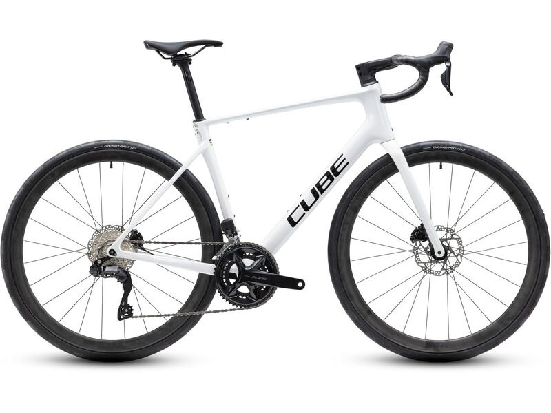 Cube Bikes Attain C:62 Slx Metallicwhite/black click to zoom image