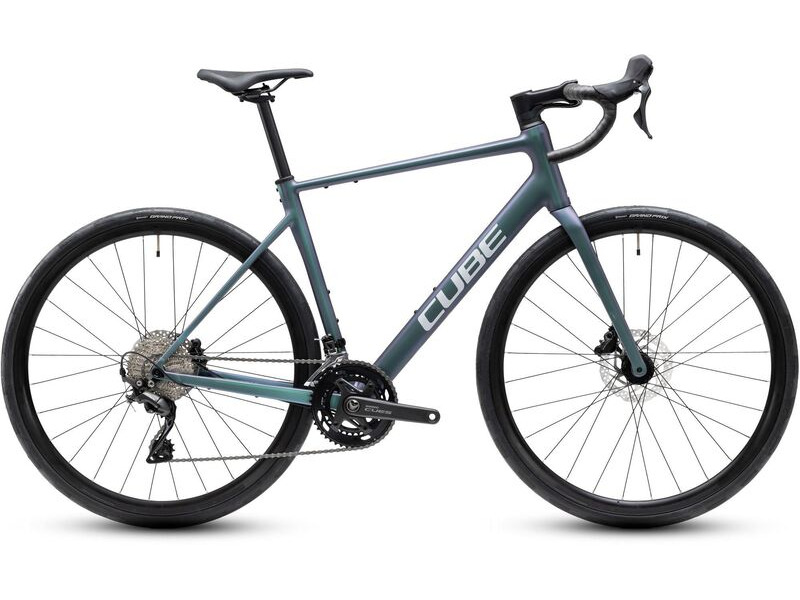 Cube Bikes Attain Race Smaragdgrey/white click to zoom image