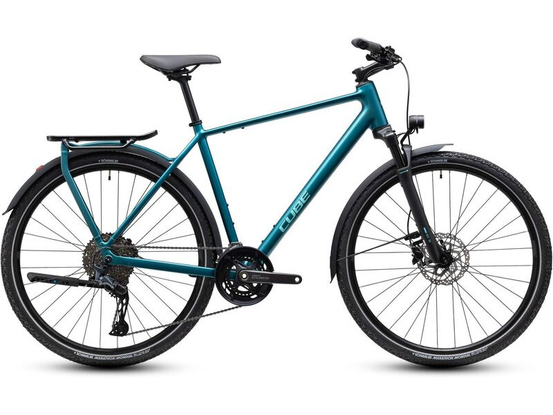 Cube Bikes Kathmandu Exc Metallicpetrol/sea click to zoom image