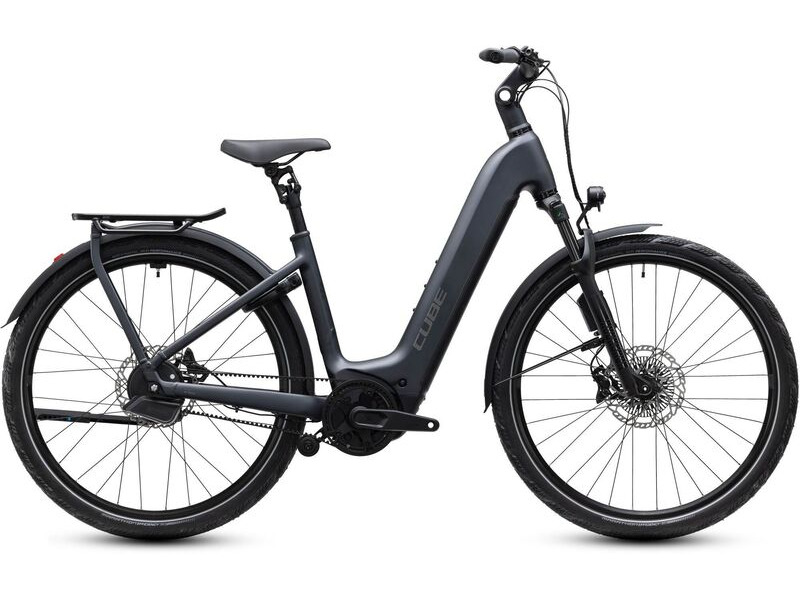 Cube Bikes Kathmandu Hybrid Deluxe Exc 800 Stealthgrey/grey click to zoom image