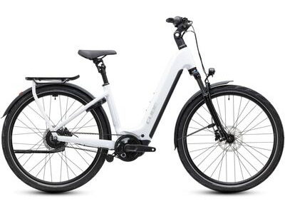 Cube Bikes Kathmandu Hybrid Deluxe Pro 800 Metallicwhite/chrome