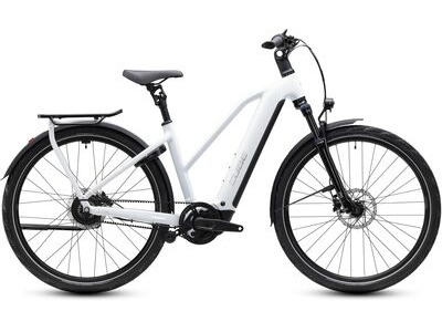 Cube Bikes Kathmandu Hybrid Deluxe Pro 800 Metallicwhite/chrome
