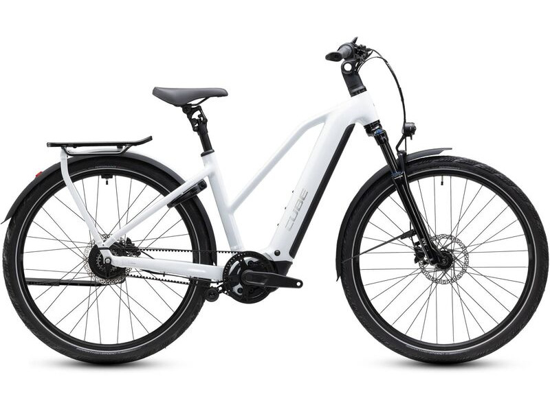 Cube Bikes Kathmandu Hybrid Deluxe Pro 800 Metallicwhite/chrome click to zoom image