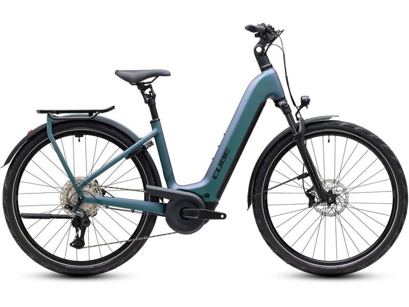 Cube Bikes Kathmandu Hybrid Pro 800 Smaragdgrey/black click to zoom image