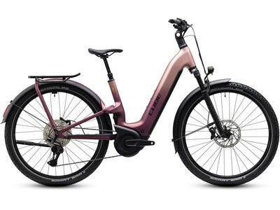Cube Bikes Nuride Hybrid One11 Hpc Slx 800 Mauve/black