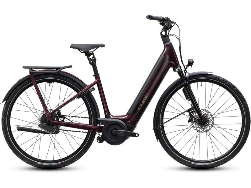 Cube Bikes Supreme Hybrid C:62 Deluxe Slt 600 Liquidred/chrome click to zoom image