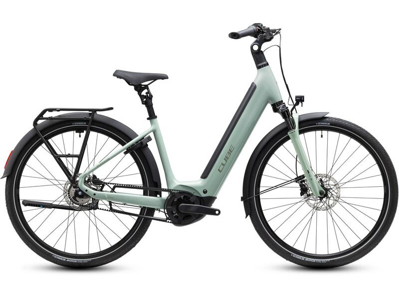 Cube Bikes Supreme Hybrid Deluxe One 600 Aloegreen/reflex click to zoom image