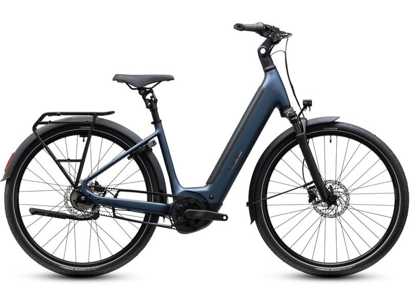 Cube Bikes Supreme Hybrid Deluxe One 600 Navyblack/black click to zoom image