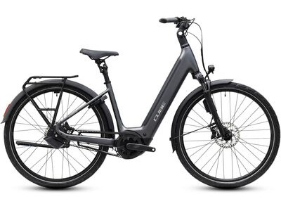 Cube Bikes Supreme Hybrid Deluxe Slt 600 Slabgrey/chrome