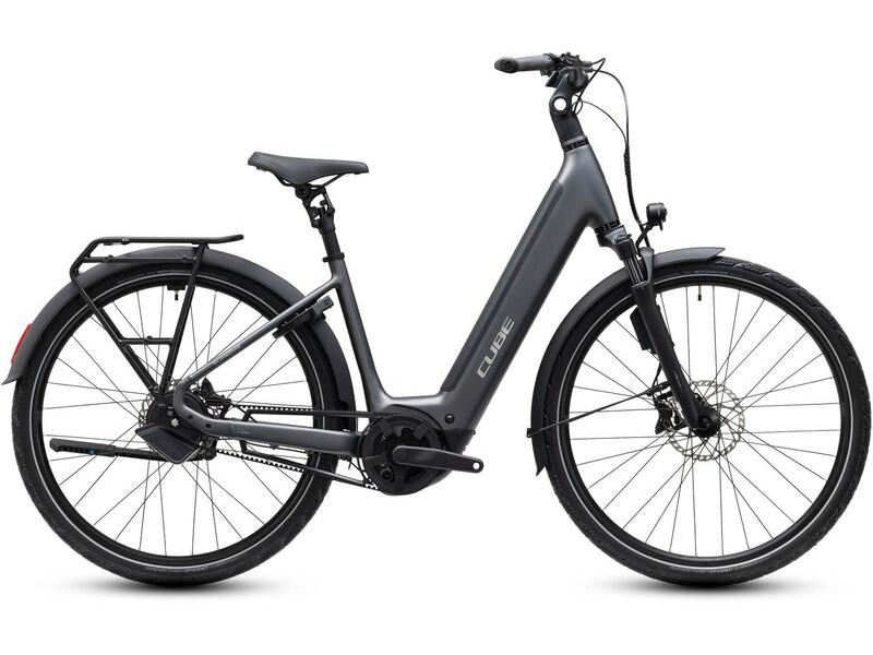 Cube Bikes Supreme Hybrid Deluxe Slt 600 Slabgrey/chrome click to zoom image