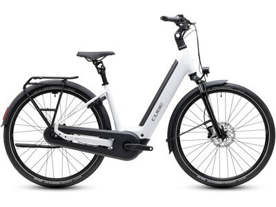 Cube Bikes Supreme Rt Hybrid Comfort Ex 600 Metallicwhite/reflex