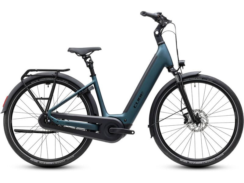 Cube Bikes Supreme Rt Hybrid Comfort Ex 600 Royalgreen/black click to zoom image