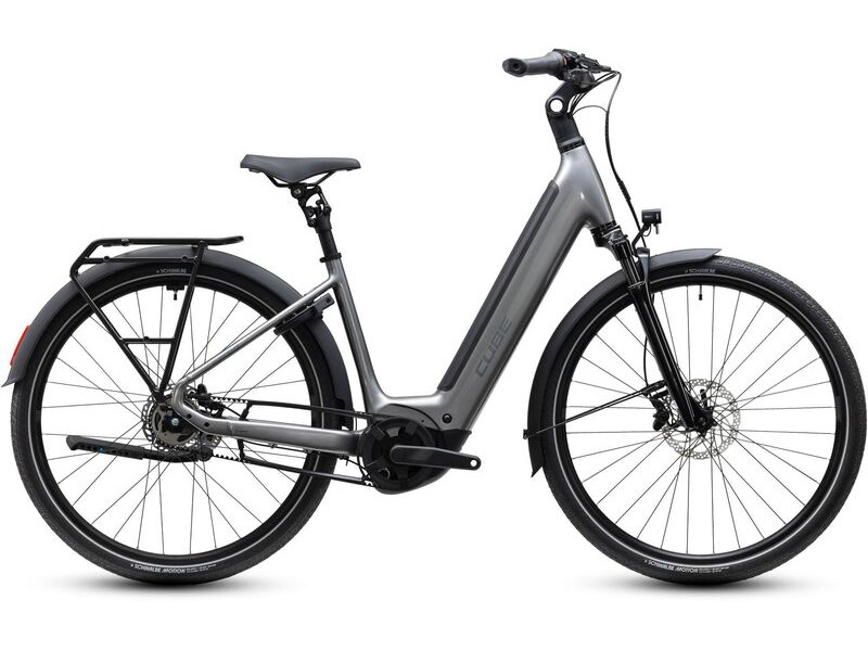 Cube Bikes Supreme Rt Hybrid Deluxe Ex 600 Quicksilver/grey click to zoom image