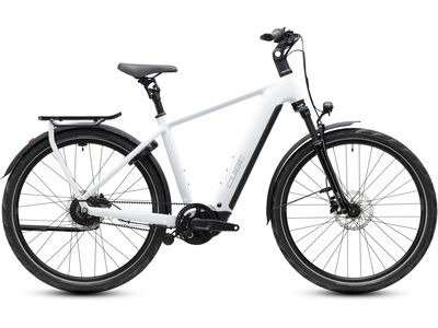 Cube Bikes Kathmandu Hybrid Deluxe Pro 800 Metallicwhite/chrome