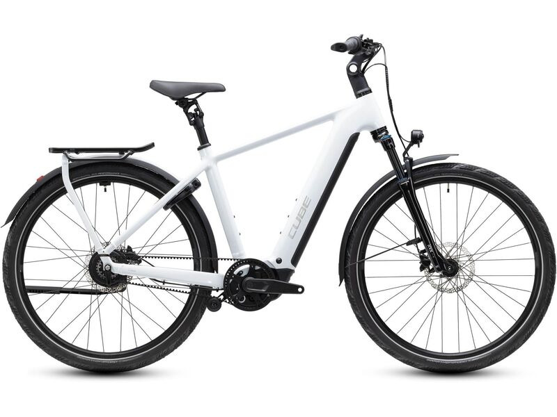 Cube Bikes Kathmandu Hybrid Deluxe Pro 800 Metallicwhite/chrome click to zoom image