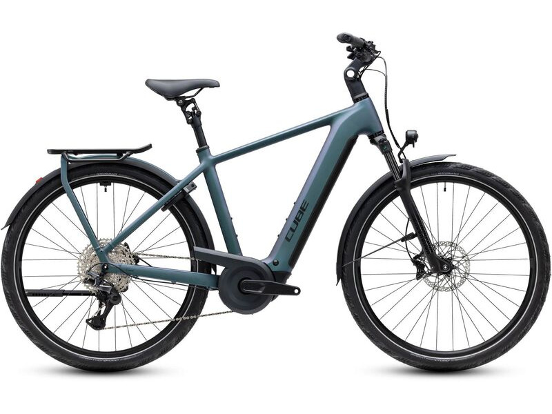 Cube Bikes Kathmandu Hybrid Pro 800 Smaragdgrey/black click to zoom image