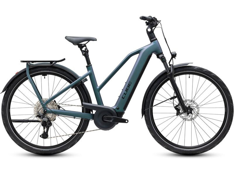 Cube Bikes Kathmandu Hybrid Pro 800 Smaragdgrey/black click to zoom image
