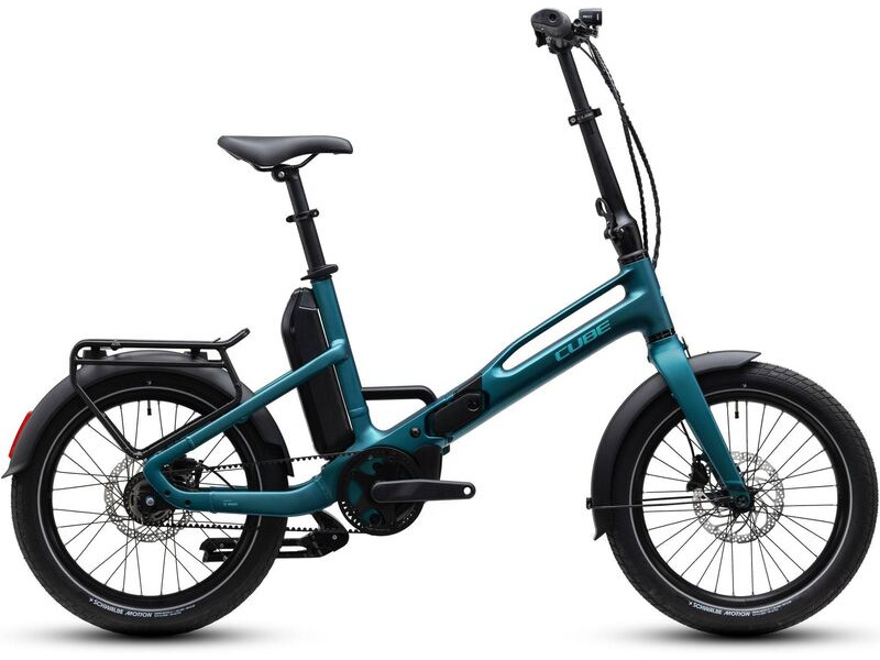 Cube Bikes Fold Hybrid Deluxe 540 Metallicpetrol/sea click to zoom image