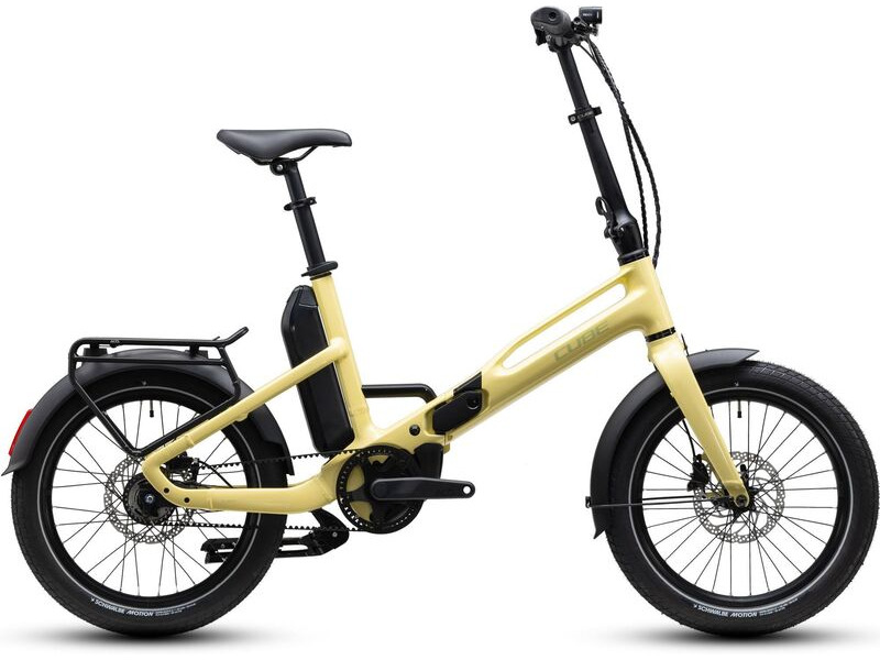 Cube Bikes Fold Hybrid Deluxe 540 Paleyellow/sage click to zoom image