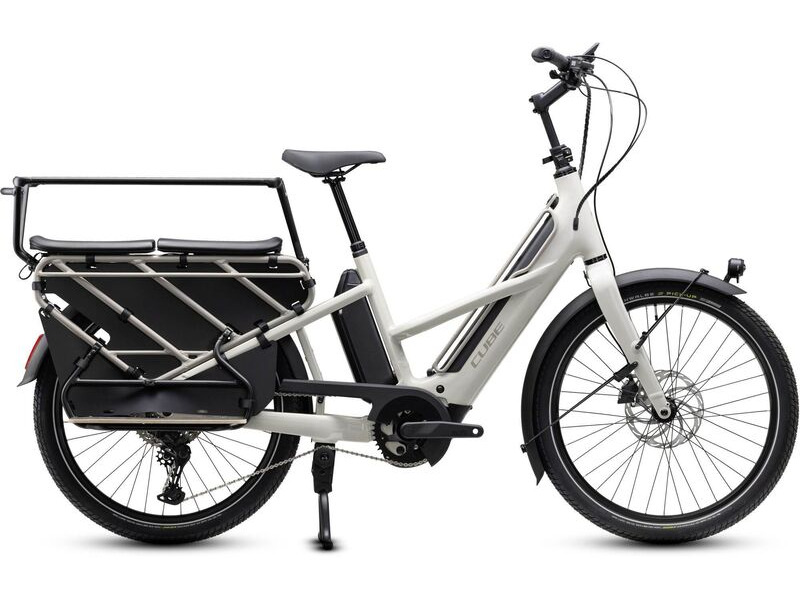 Cube Bikes Longtail Hybrid Family 800 Greybeige/grey click to zoom image
