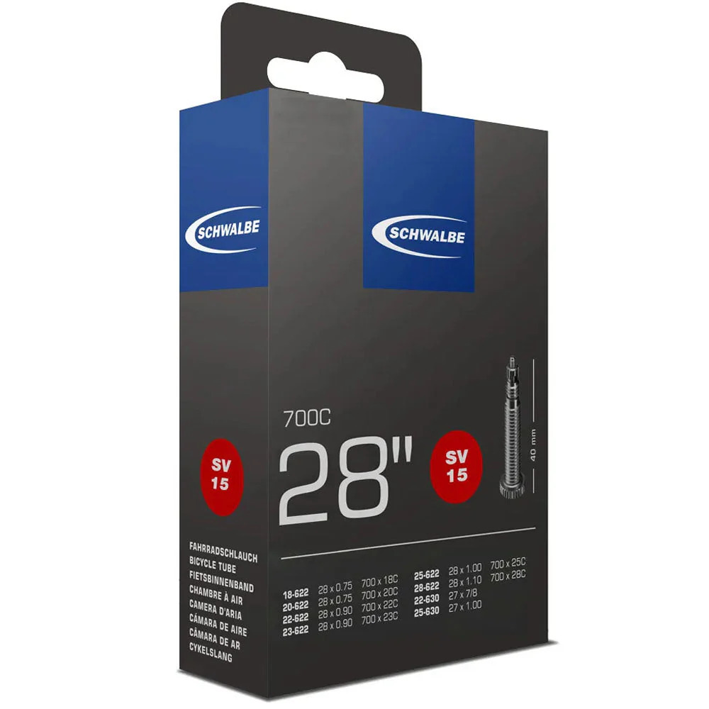 Schwalbe Tyres SV15 Inner Tube 700 x 18-28c
