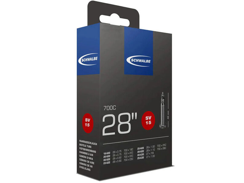 Schwalbe Tyres SV15 Inner Tube 700 x 18-28c click to zoom image