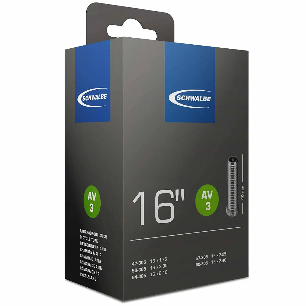 Schwalbe Tyres SV3 Inner Tube 16 x 1.75-2.50