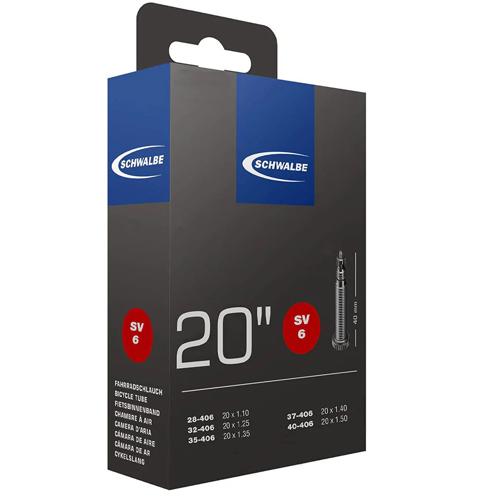 Schwalbe Tyres SV6 Inner Tube 20 x 1.35-1.50