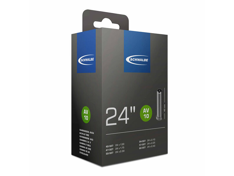 Schwalbe Tyres AV10 Inner Tube 24 x 1.50-2.50 click to zoom image