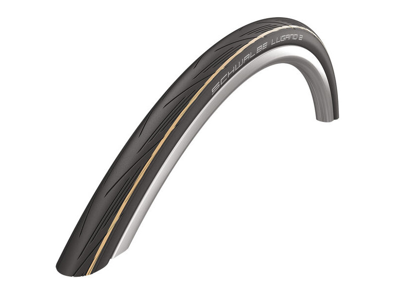 Schwalbe Tyres Lugano II 700 x 25c Classic Skin K-Guard Wired click to zoom image