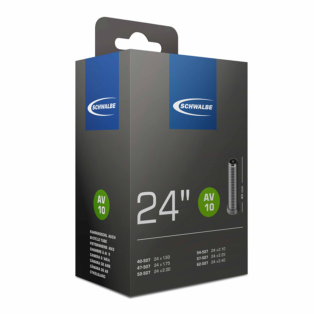 Schwalbe Tyres AV10D Inner Tube 24 x 2.10-3.00