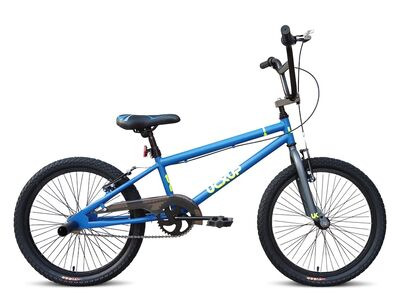 Tiger Cycles UC X-UP 20 9.5" Matte Blue / Yellow click to zoom image