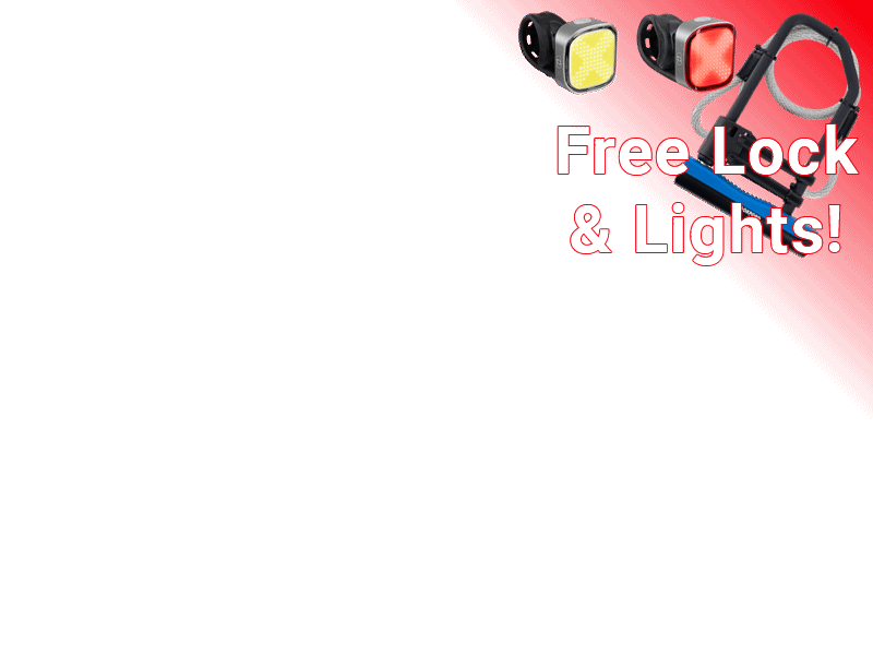 Free Oxford Lock and Lights with this bike! (overlay image)
